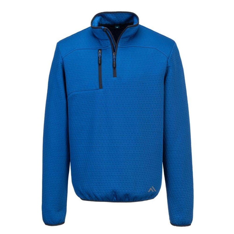 PORTWEST KX376 KX3 TEXTURED 1/4 ZIP SWEATSHIRT - SWEATSHIRTS