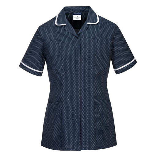 PORTWEST LW19 WOMENS STRETCH CLASSIC CARE HOME TUNIC - WOMENS T-SHIRTS