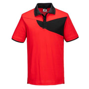PORTWEST PW210 PW2 COTTON COMFORT POLO SHIRT S/S - POLO SHIRTS