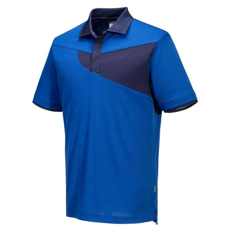 PORTWEST PW210 PW2 COTTON COMFORT POLO SHIRT S/S - POLO SHIRTS