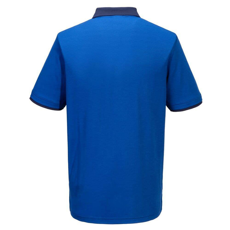 PORTWEST PW210 PW2 COTTON COMFORT POLO SHIRT S/S - POLO SHIRTS