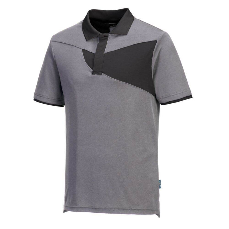 PORTWEST PW210 PW2 COTTON COMFORT POLO SHIRT S/S - POLO SHIRTS