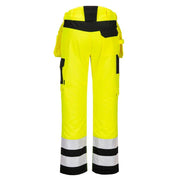 PORTWEST PW242 PW2 HI-VIS HOLSTER POCKET TROUSERS - HI-VIS TROUSERS