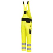 PORTWEST PW244 PW2 HI-VIS BIB AND BRACE - HI-VIS OVERALLS