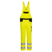 PORTWEST PW244 PW2 HI-VIS BIB AND BRACE - HI-VIS OVERALLS