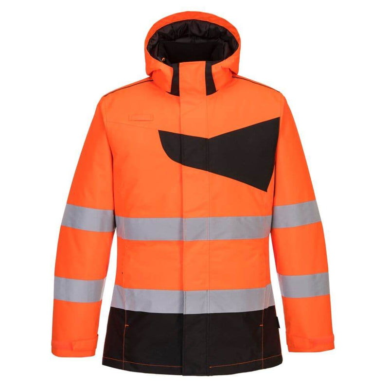 PORTWEST PW261 PW2 HI-VIS WINTER JACKET - HI-VIS JACKETS & COATS