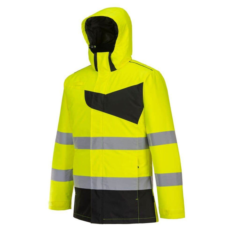 PORTWEST PW261 PW2 HI-VIS WINTER JACKET - HI-VIS JACKETS & COATS