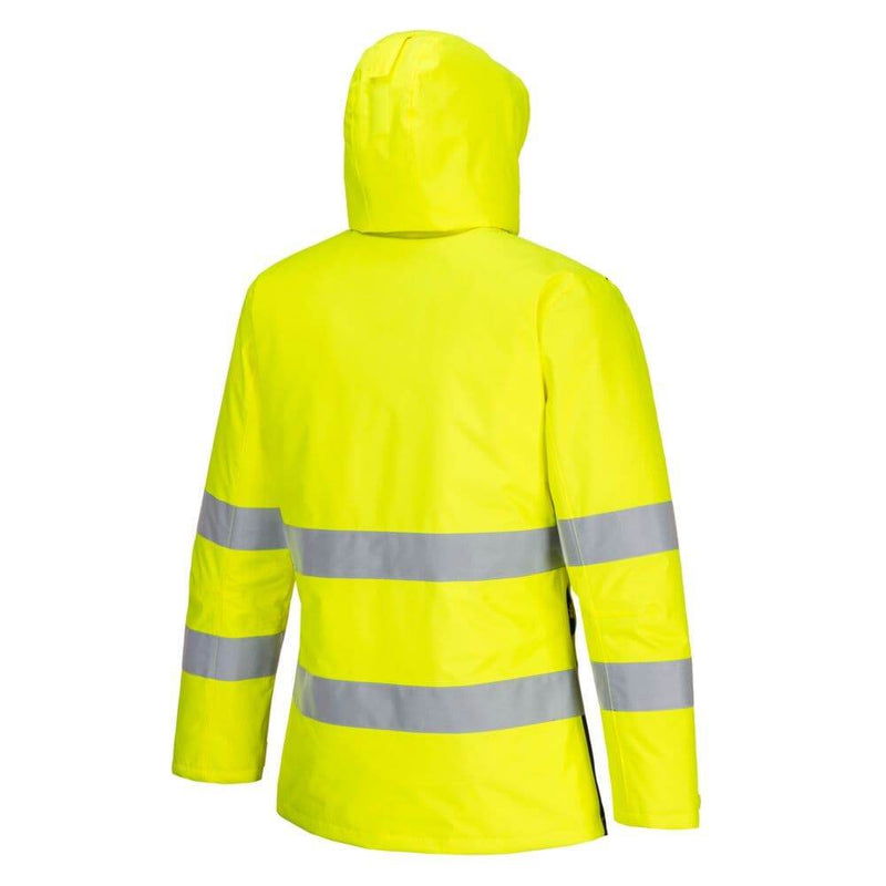 PORTWEST PW261 PW2 HI-VIS WINTER JACKET - HI-VIS JACKETS & COATS