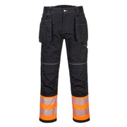 PORTWEST PW307 PW3 HI-VIS CLASS 1 HOLSTER POCKET TROUSERS - HI-VIS TROUSERS