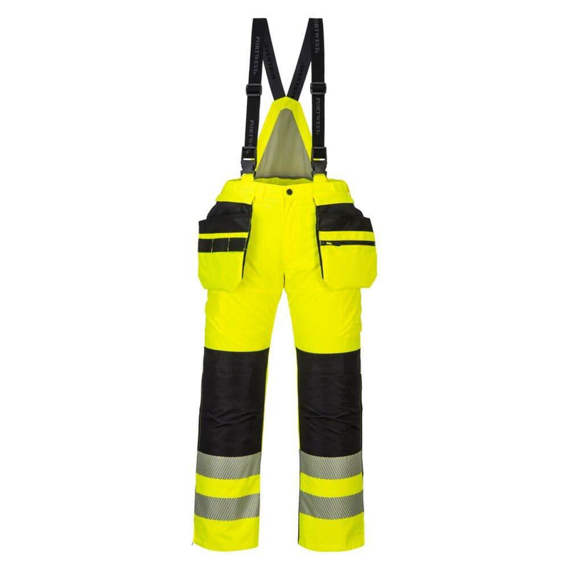 PORTWEST PW351 PW3 HI-VIS WINTER TROUSERS - HI-VIS TROUSERS