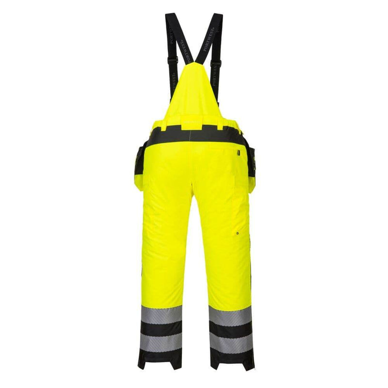 PORTWEST PW351 PW3 HI-VIS WINTER TROUSERS - HI-VIS TROUSERS