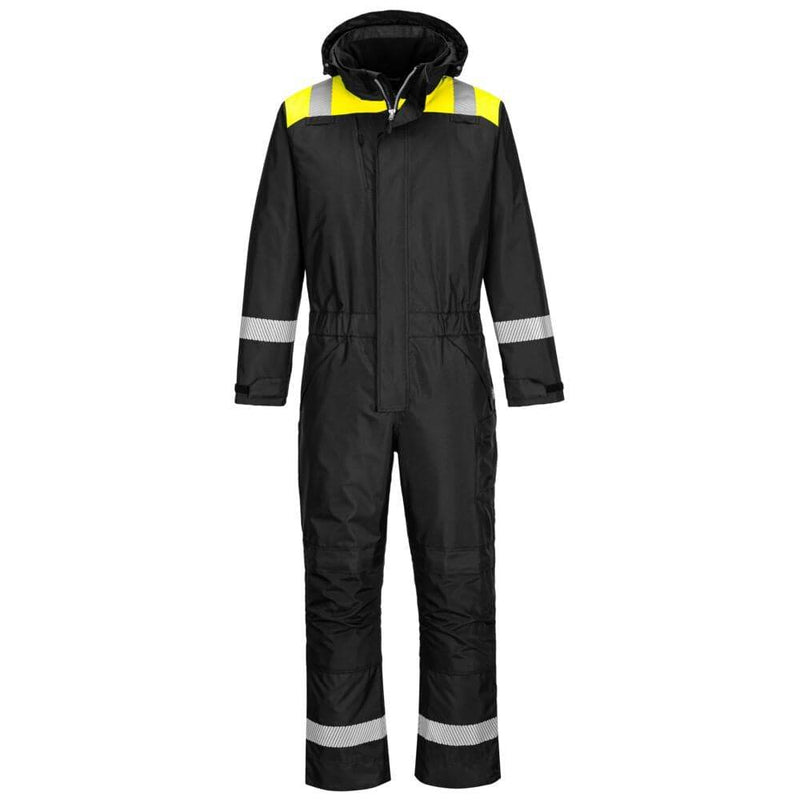 PORTWEST PW353 PW3 WINTER COVERALL - HI-VIS OVERALLS
