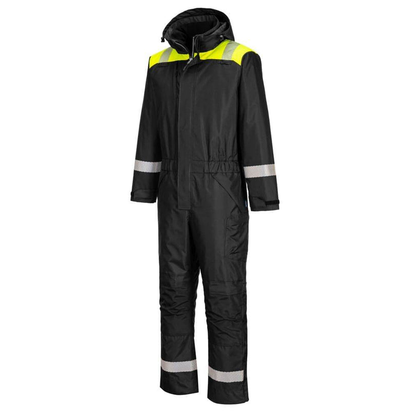 PORTWEST PW353 PW3 WINTER COVERALL - HI-VIS OVERALLS
