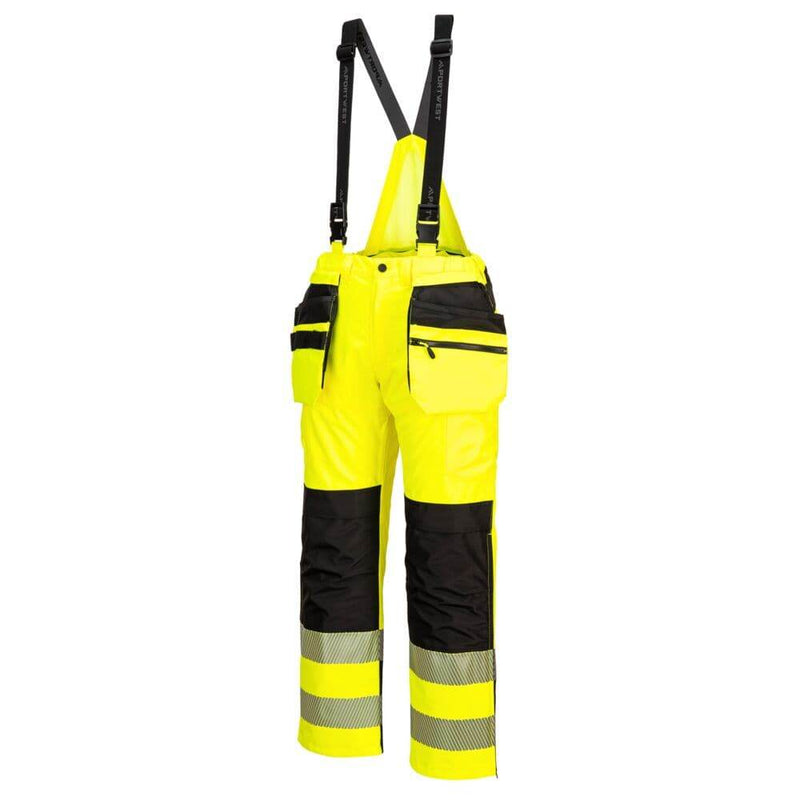 PORTWEST PW356 PW3 HI-VIS RAIN TROUSERS - HI-VIS TROUSERS