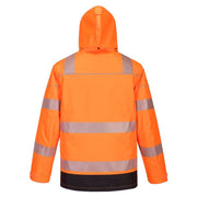 PORTWEST PW367 PW3 HI-VIS BREATHABLE 5-IN-1 JACKET - HI-VIS JACKETS & COATS