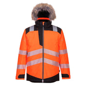 PORTWEST PW369 PW3 HI-VIS WINTER PARKA JACKET - HI-VIS JACKETS & COATS