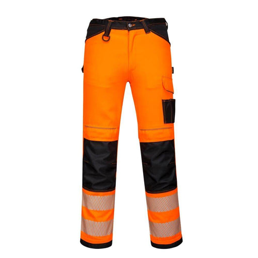 PORTWEST PW385 PW3 HI-VIS WOMEN'S STRETCH WORK TROUSERS - WOMENS TROUSERS