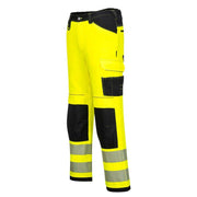 PORTWEST PW385 PW3 HI-VIS WOMEN'S STRETCH WORK TROUSERS - WOMENS TROUSERS