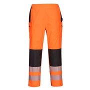 PORTWEST PW386 PW3 HI-VIS WOMEN'S RAIN TROUSERS - WOMENS TROUSERS