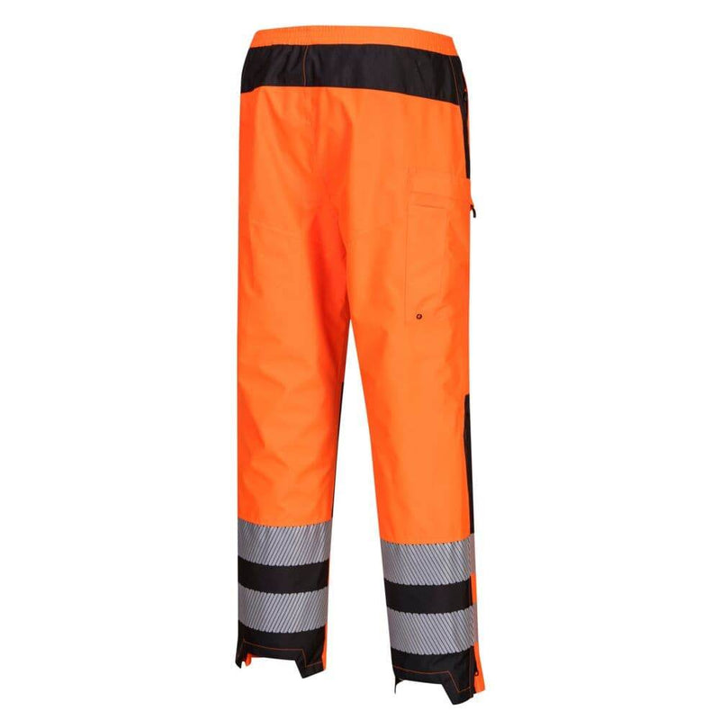 PORTWEST PW386 PW3 HI-VIS WOMEN'S RAIN TROUSERS - WOMENS TROUSERS