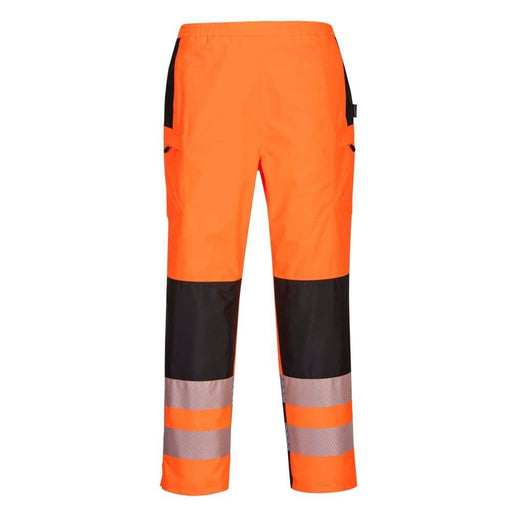 PORTWEST PW386 PW3 HI-VIS WOMEN'S RAIN TROUSERS - WOMENS TROUSERS