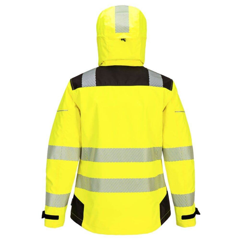 PORTWEST PW389 PW3 HI-VIS WOMEN'S RAIN JACKET - WOMENS JACKETS