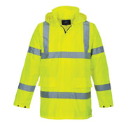 PORTWEST S160 HI-VIS RAIN LITE TRAFFIC JACKET - HI-VIS JACKETS & COATS