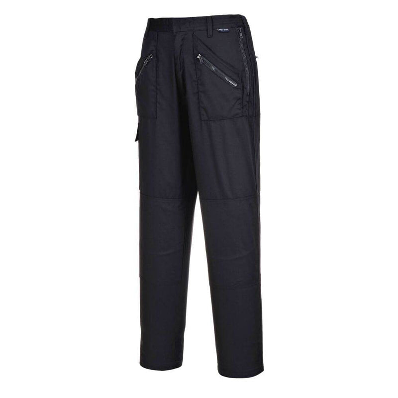 PORTWEST S687 WOMEN'S ACTION TROUSERS Black XS Regular - SALE WOMENS