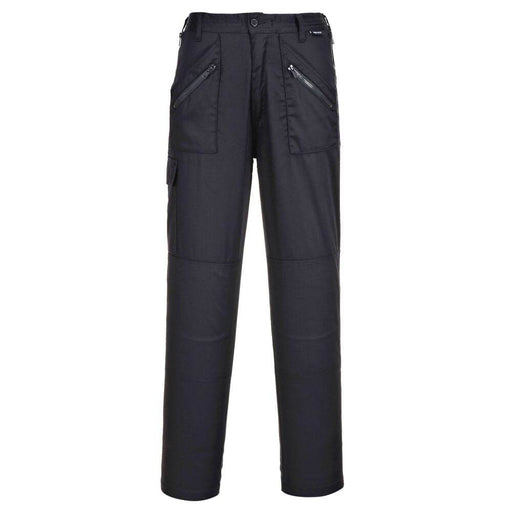 PORTWEST S687 WOMEN'S ACTION TROUSERS Black XS Regular - SALE WOMENS