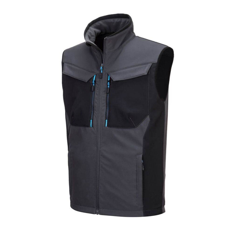 Portwest T751 WX3 Water Resistant Softshell Gilet (3L) - BODYWARMERS