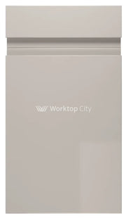 Larissa Handle Less Cashmere Gloss J Pull- Replacement Kitchen Doors SAMPLE PRODUCTS -