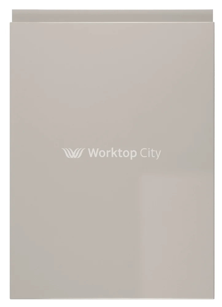 Larissa Handle Less Cashmere Gloss J Pull- Replacement Kitchen Doors SAMPLE PRODUCTS -