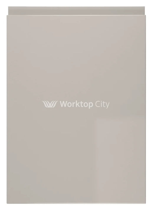 Larissa Handle Less Cashmere Gloss J Pull- Replacement Kitchen Doors SAMPLE PRODUCTS -