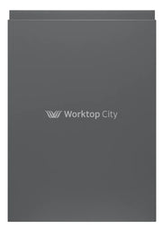 Larissa Handle Less Dust Grey Matt J Pull- Replacement Kitchen Doors SAMPLE PRODUCTS -