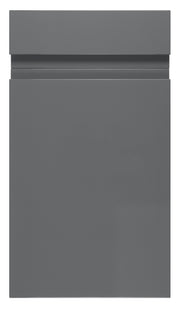 Larissa Handle Less Dust Grey Gloss J Pull- Replacement Kitchen Drawer Front (175mm High) -