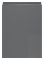 Larissa Handle Less Dust Grey Gloss J Pull- Replacement Kitchen Doors (1245mm High) -