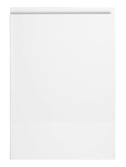 Larissa Handle Less White Gloss J Pull- Replacement Kitchen Doors CORNER DOORS - Hardware > Hardware Accessories > Cabinet Hardware > Cabinet Doors