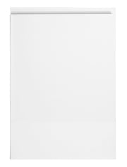 Larissa Handle Less White Gloss J Pull- Replacement Kitchen Doors (645mm High) - Hardware > Hardware Accessories > Cabinet Hardware > Cabinet Doors