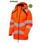 PULSAR® LIFE LFE910 GRS Waterproof Shell Jacket Orange - HI-VIS JACKETS & COATS