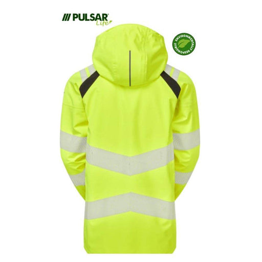 PULSAR® LIFE LFE959 GRS Women's Shell Jacket Yellow - WOMENS HI-VIS CLOTHING