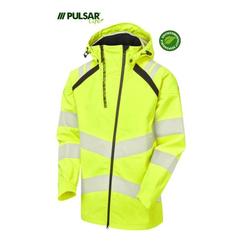 PULSAR® LIFE LFE959 GRS Women's Shell Jacket Yellow - WOMENS HI-VIS CLOTHING
