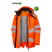 PULSAR® LIFE LFE960 GRS Women's Shell Jacket Orange - WOMENS HI-VIS CLOTHING