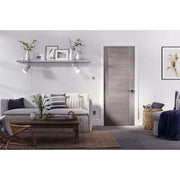 Vancouver Light Grey Laminated 5 Panel Interior Door - All Sizes - Doors