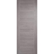 Vancouver Light Grey Laminated 5 Panel Interior Fire Door FD30 - 1981mm x 762mm -