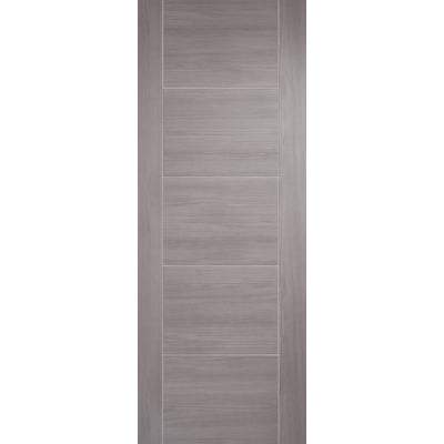Vancouver Light Grey Laminated 5 Panel Interior Fire Door FD30 - 1981mm x 686mm -