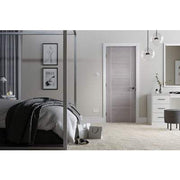 Vancouver Light Grey Pre-Finished 5 Panel Interior Door - All Sizes - Doors