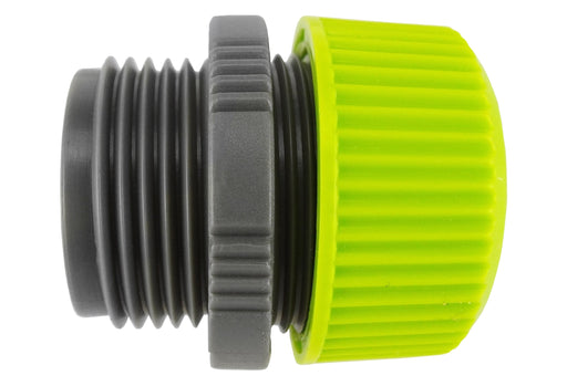 Hose Mender Lime 1/2" with 3/4" BSPM Thread - Home & Garden > Lawn & Garden > Watering & Irrigation > Garden Hose Fittings & Valves Garden watering