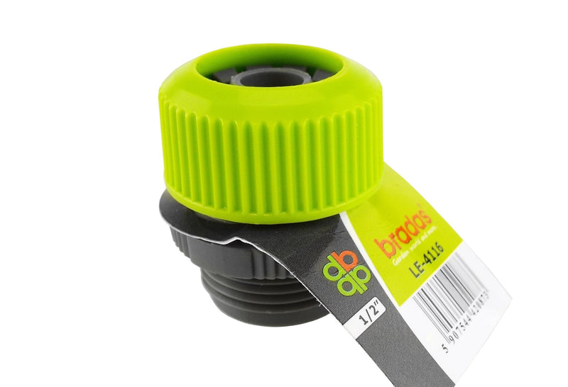 Hose Mender Lime 1/2" with 3/4" BSPM Thread - Home & Garden > Lawn & Garden > Watering & Irrigation > Garden Hose Fittings & Valves Garden watering