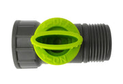 Tap Adapter with Valve 3/4" BSPM-F Lime - Home & Garden > Lawn & Garden Garden watering