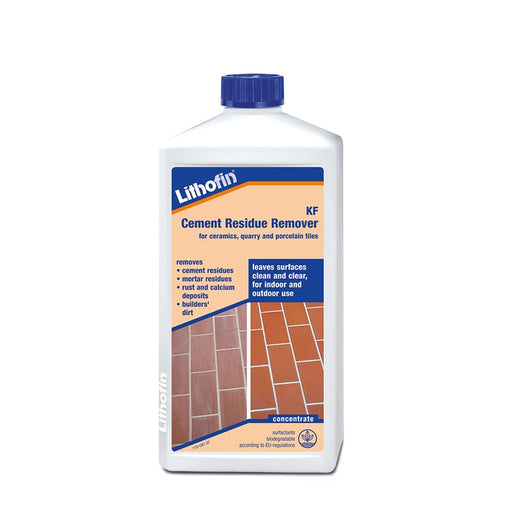 Lithofin KF Cement Residue Remover - All Sizes - Tile Accessories